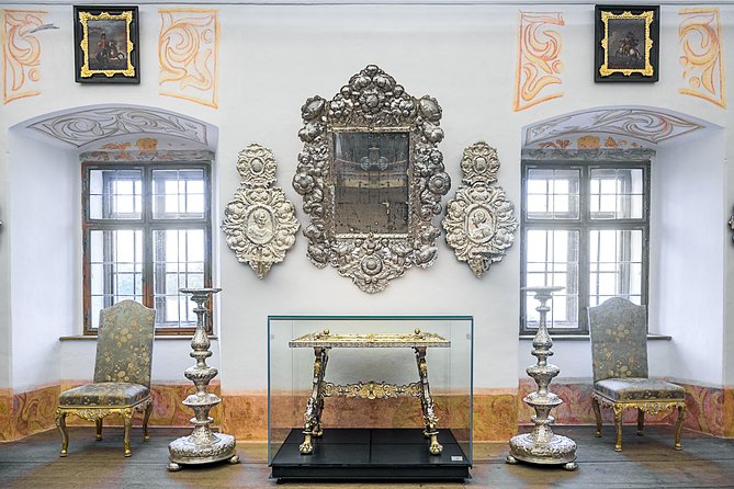 Forchtenstein Castle Entrance Ticket - First surprise in the inner courtyard: secco murals north of the Alps