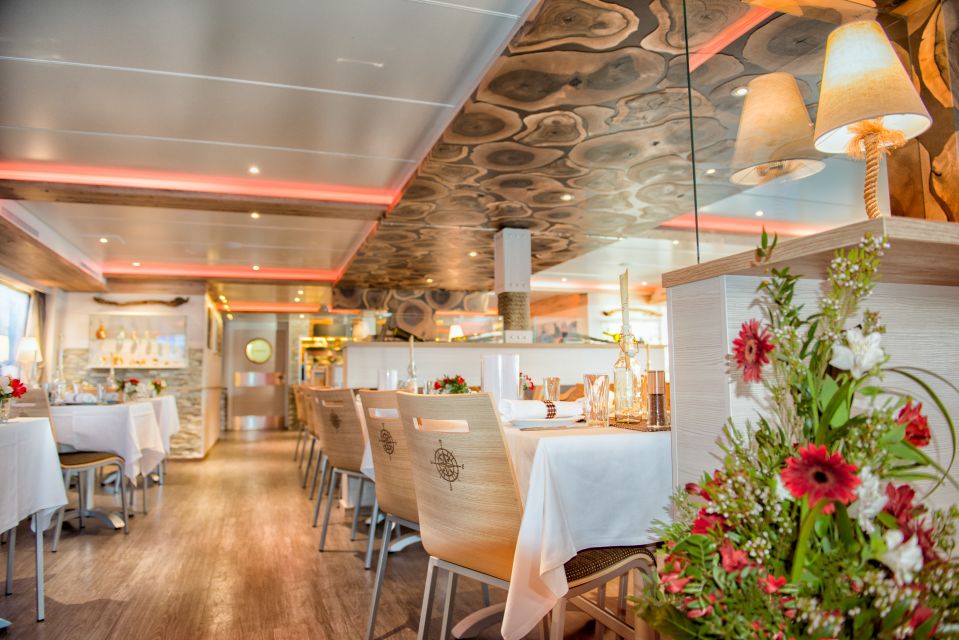 From Krems: Wachau Valley River Cruise on the Danube - The DDSG Blue Danube ship: sundecks, shade, and where to sit