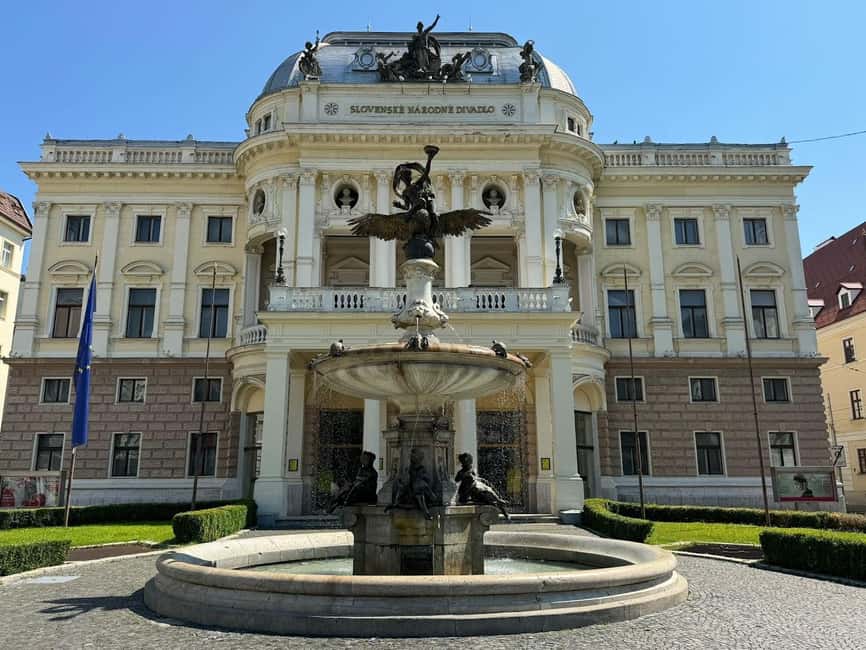 From Vienna: Bratislava City Tour with Food Options - After the walk: coffee and cake, or lunch plus beer tasting