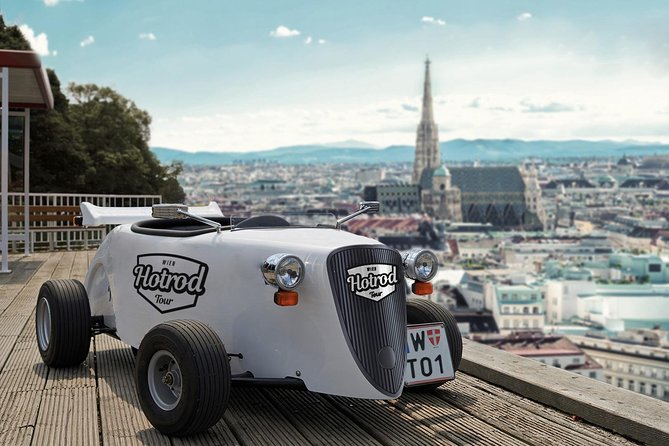 Hotrod Vienna Daylight Tour The most famous & fastest Tour Vienna - Schwedenplatz and the Danube Canal: Where Old Vienna Meets the New