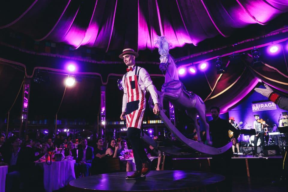 Mirage Vienna: Burlesque Spectacular – Dinner Show - Timing and Getting to the Mirage in the Vienna Prater