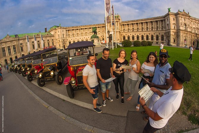 Oldtimer Tour Vienna Gold Tour - Parliament, City Hall, and Burggarten: Grand Squares Without the Long Walk