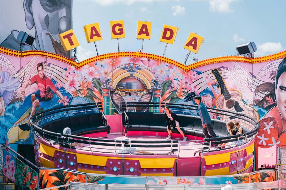 Prater Super Ticket - Tagada carousel: disco beats and classic Prater spinning