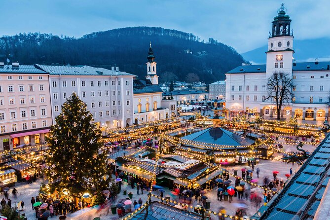 Private Christmas Market Tour to Hallstatt & Salzburg from Vienna - Salzburg in 3 hours: Mozart, fortress history, and Sound of Music sites