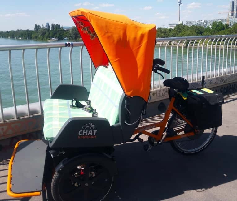 RAXI (Electric Rickshaw) Vienna Tours with two options - Meet at Cafe Mozart, then let Nicole shape the day