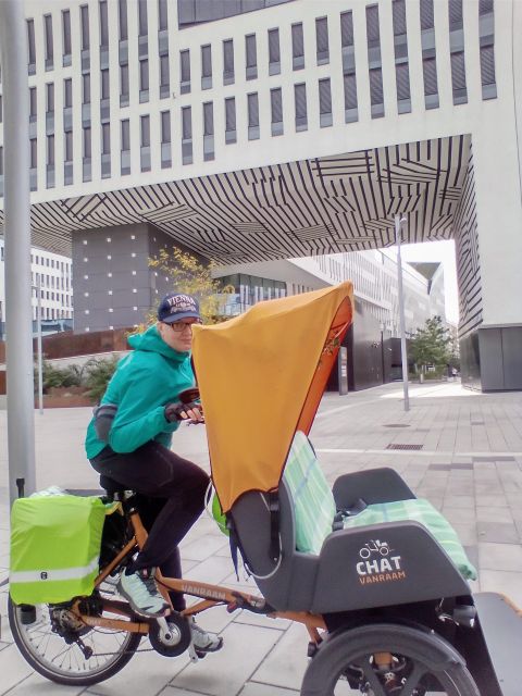 RAXI (Electric Rickshaw) Vienna Tours with two options - Mozart cafe, Reichsbrücke, and quick photo stops with real context