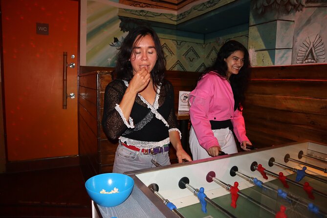 Saturday Night Pub Crawl for Professionals in Vienna, Austria - Stop 2: Daiquiri Shotothek, Glow-in-the-Dark Fun