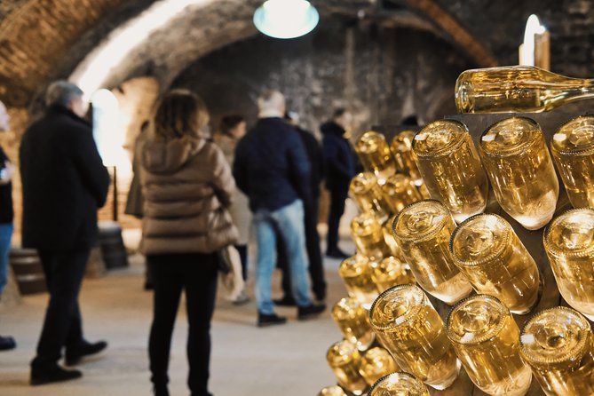 Schlumberger Sparkling Wine Cellar World Entrance Ticket in Vienna - Check in, grab the audio, then let the cellars guide the story
