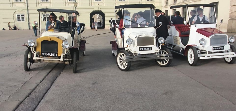 Sightseeing tour in electric vintage car (up to 5 people) - What You Gain from the Guide Stories (Including Karl Er.)