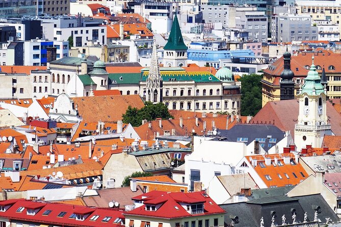Trip from Vienna: Visit Bratislava - transport, lunch and guided tour included - Return to Vienna: Departure at 6:08 PM