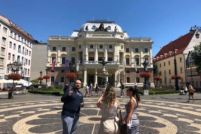 Trip from Vienna: Visit Bratislava - transport, lunch and guided tour included - Getting There by Bus: Departure, Arrival, and the Most SNP Start