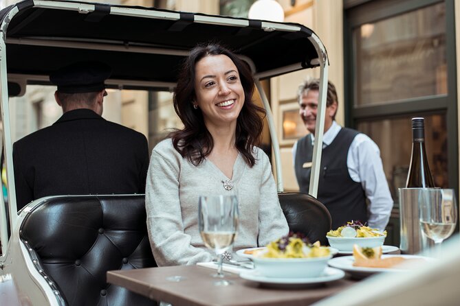 Vegan Sightseeing tour in an electro vintage car incl. schnitzel - Day vs. Night: How Timing Changes the Vienna Mood
