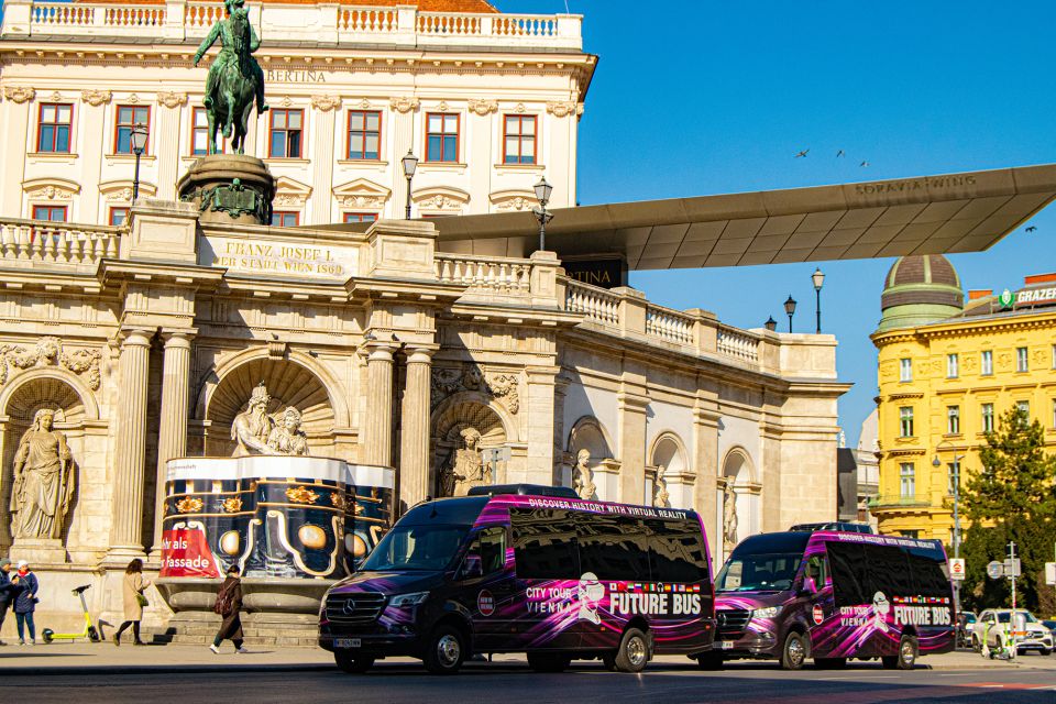 Vienna: Bus Tour with Virtual Reality Experience - VR Stop 4 on the Ringstraße: finishing near the Opera area
