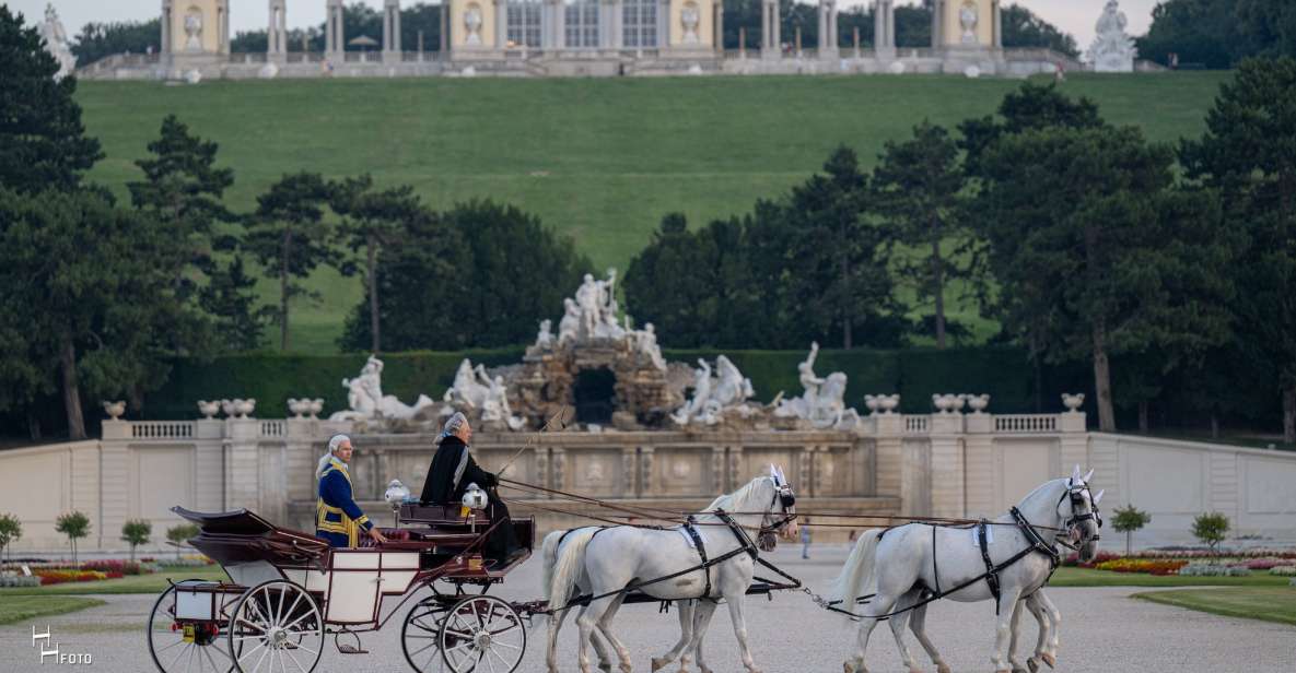 Vienna: Carriage Ride Through Schönbrunn Palace Gardens - Neptune Fountain and the Gloriette: the views that anchor the ride