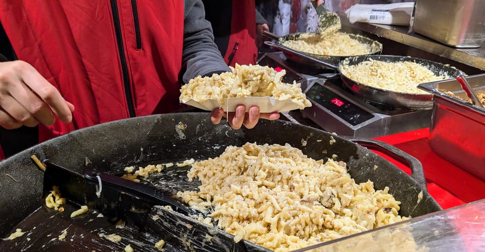 Vienna: Christmas Market Food and Drinks Tour - One more market to complete the loop: taste variety, not just more of the same