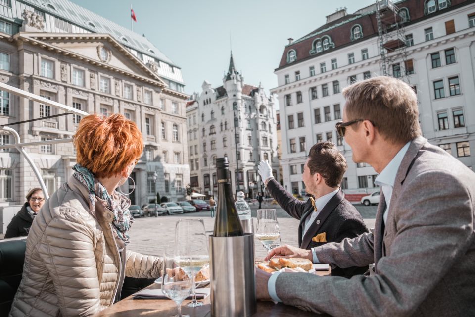 Vienna: City Sightseeing Tour in an Electro Vintage Car - The In-Car Sparkling Wine and Optional Food: Fun, but Manage Expectations