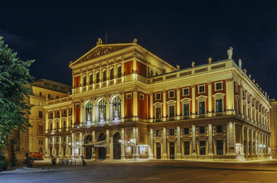 Vienna: Classical Concert in the World-Famous Musikverein - Musikverein Golden Hall or Brahms Hall: Choose Your Acoustics