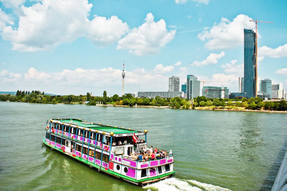 Vienna: Danube River Cruise w/ optional Viennese Specialties - Spittelau, Roßau Barracks, and Ringturm: Architecture You Notice More When You’re Moving