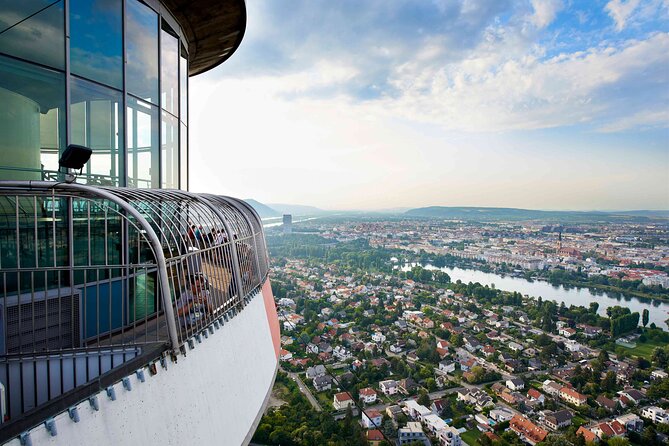 Vienna Danube Tower - The express lift: where the real experience starts