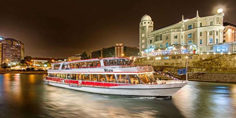 Vienna: Evening Cruise Along The Danube - Your Boat Choice: MS Vindobona, MS Blue Danube, or MS Wien