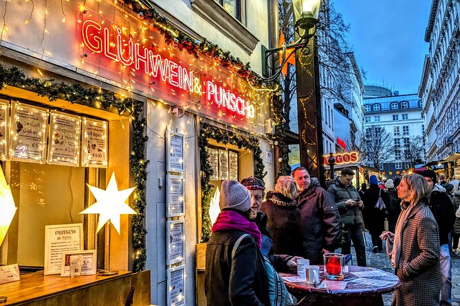 Vienna Guided Christmas Market Food and Drink Tour - Stop 1: Am Hof Christmas Market in the First District