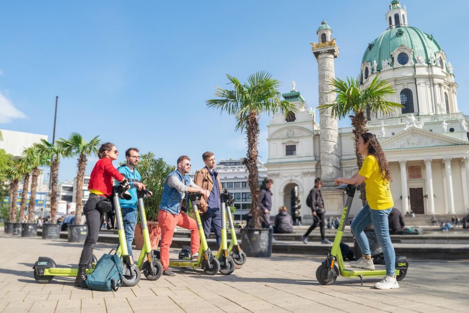 Vienna: Guided Tour by Kick Bike or E-Scooter with a Local - Prime Tours meets at the yellow umbrella (and you’ll find it)