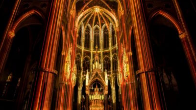 Vienna: Light of Creation Votive Church Immersive Light Show - The 30-Minute Genesis Show: What Happens in Each Act