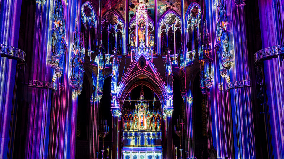 Vienna: Light of Creation Votive Church Immersive Light Show - Dress for the Church: Cold Winters, Hot Summers, and Small Practical Wins