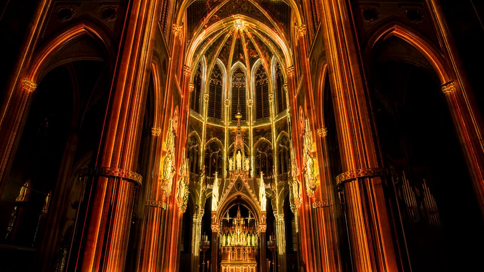 Vienna: Light of Creation Votive Church Immersive Light Show - The 30-Minute Genesis Show: What Happens in Each Act