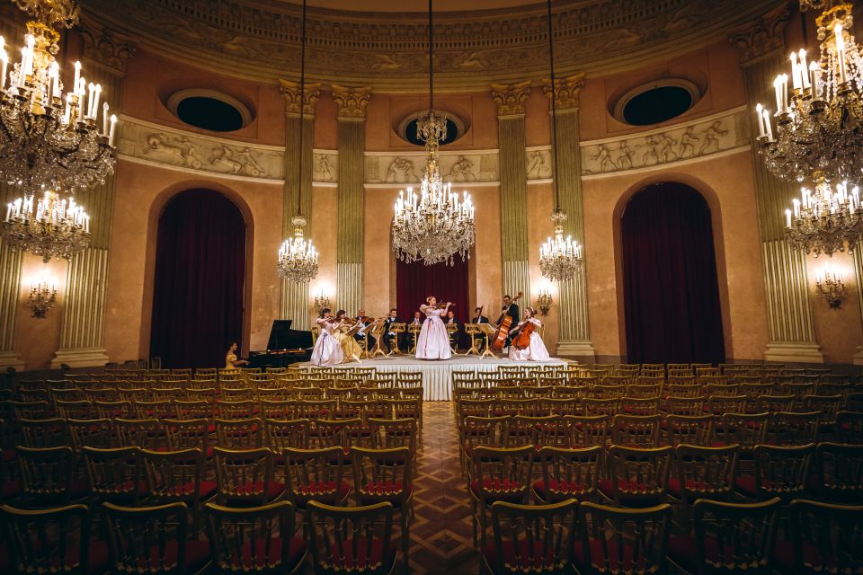 Vienna: Mozart & Strauss Classical Concert at Börse Palace - Drinks, the pause, and the small-cost comfort