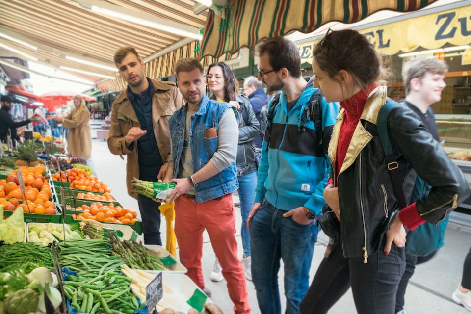 Vienna: Naschmarkt Guided Food Tour - Meeting at U4 Kettenbrückengasse: getting started without stress