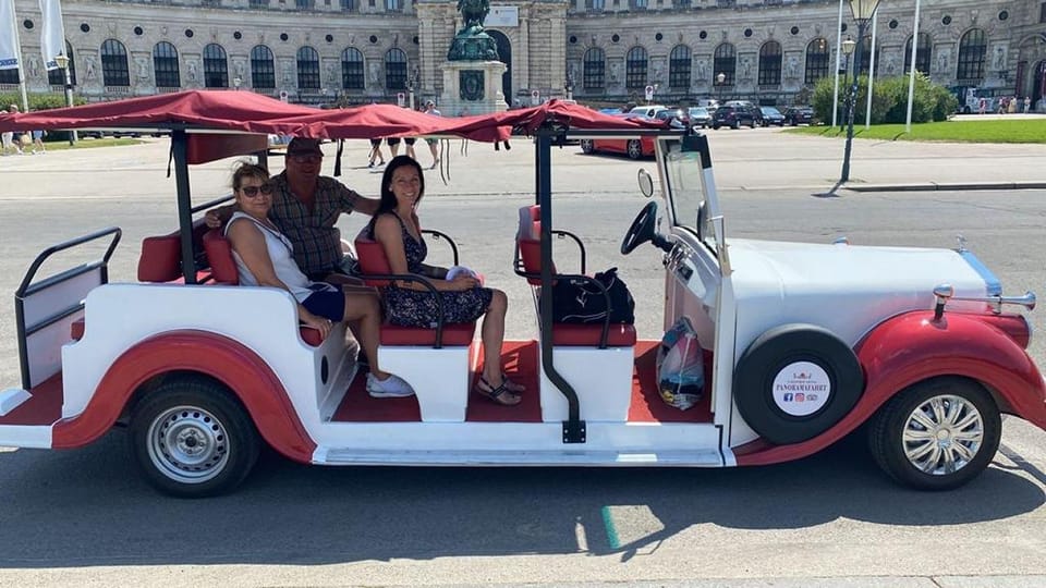 Vienna: Old Town Sightseeing Tour in a Vintage-Style E-Car - Freyung, Am Hof, Maria am Gestade, and Hoher Markt in the opening arc