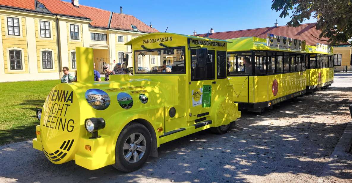 Vienna: Panorama Train Tickets to explore Schönbrunn Palace - Key things to know before you ride