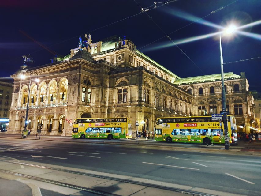 Vienna: Panoramic Night Tour by Bus - A 1-hour Vienna night that saves your legs for daytime