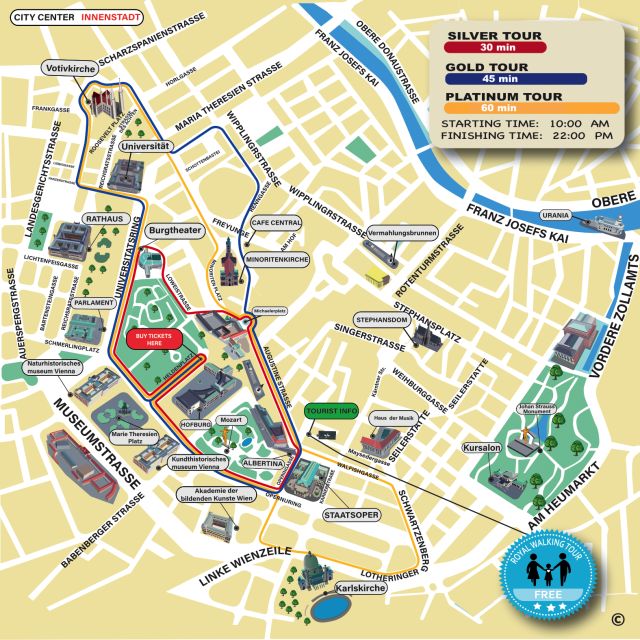 Vienna: Private Electric Car Sightseeing Tour - Gold and Silver: how the shorter loops keep the essentials