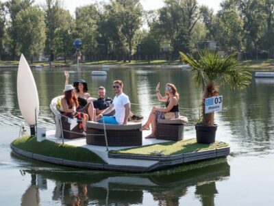 Vienna: Private Floating Island E-Boat Rental on Danube - The Water Experience: Where You’ll Spend Your Time