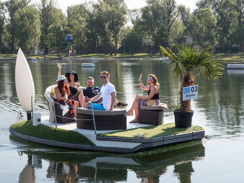 Vienna: Private Floating Island E-Boat Rental on Danube - The Water Experience: Where You’ll Spend Your Time