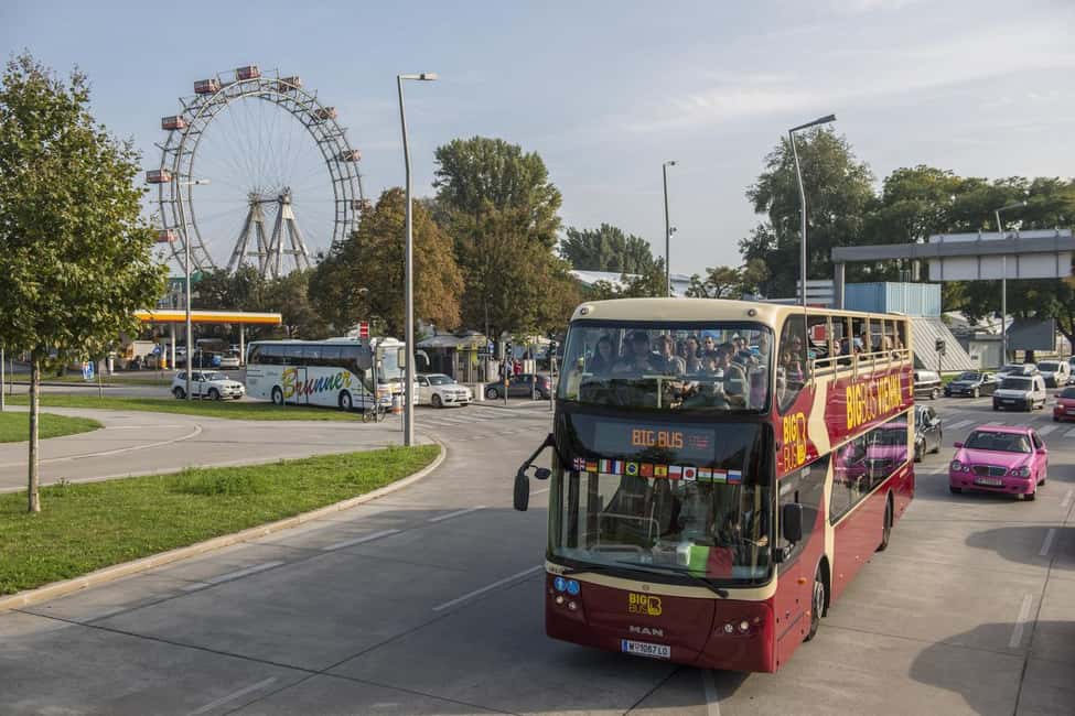 Vienna: Schönbrunn, Belvedere, Big Bus, Giant Wheel & Cruise - Danube or Canal cruise: slow down and let the city pass you