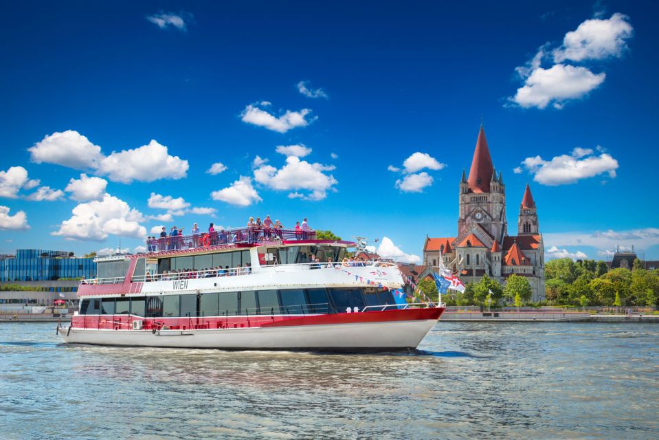 Vienna: Sightseeing Boat Tour with Lunch - Getting Oriented at Schwedenplatz and the MS Blue Danube
