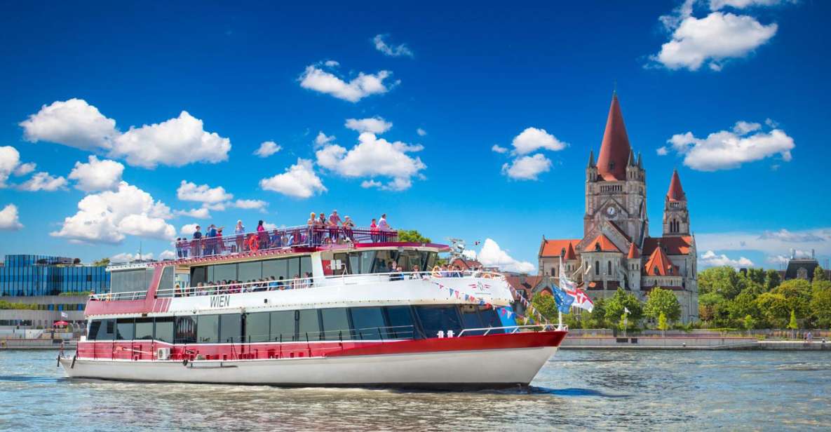 Vienna: Sightseeing Boat Tour with Lunch - The Included Lunch: How the 2-Course Meal Works Onboard