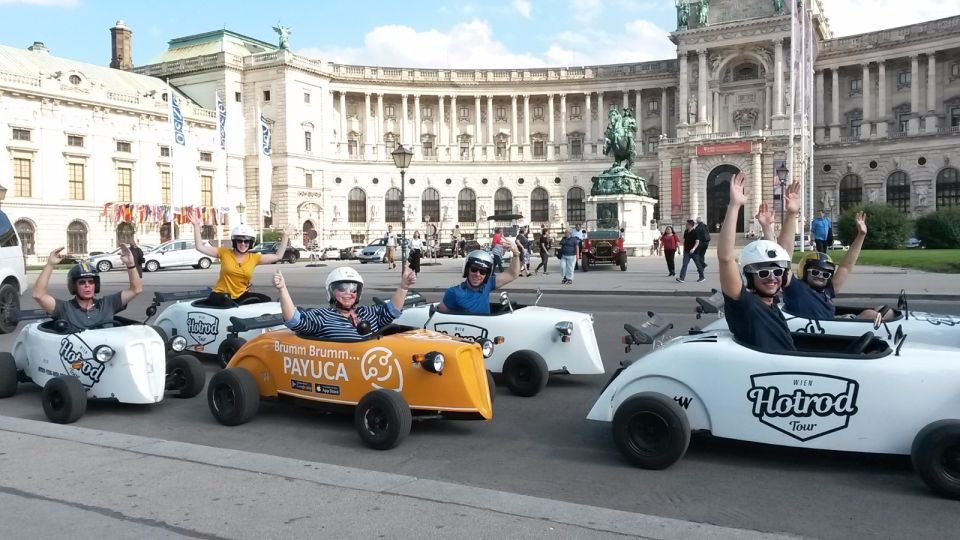 Vienna: Sightseeing Tour in Hotrod - Gear and rules: what you must bring and what you cannot do