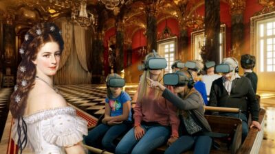 Vienna: "Sisi's Amazing Journey" Virtual Reality Experience - Canal ride with Empress Sisi and the modern boat simulator feel