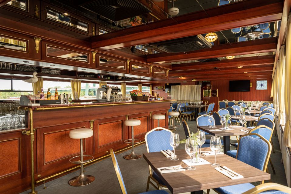 Vienna: Sunset Summer Cruise - The shores at night: what the lit riverfront actually does for your mood