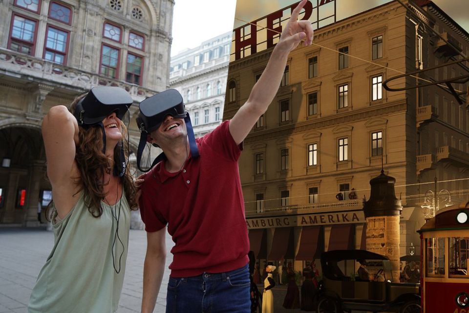 Vienna: Time Traveling Virtual Reality Sightseeing Tour - A 360-Degree Time Machine Starting at Neuer Markt