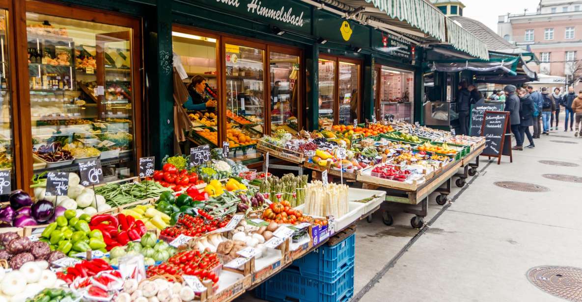 Vienna: Typical Austrian Food Tour with Coffee House Visit - Naschmarkt and Austrian cheese: learn what you’re tasting