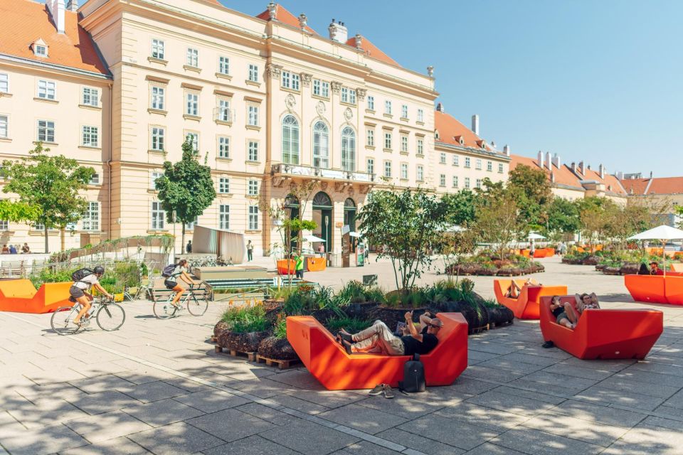 Vienna: Walking Tour of the MuseumsQuartier with Guide - MuseumsQuartier: Vienna’s cultural district, explained fast
