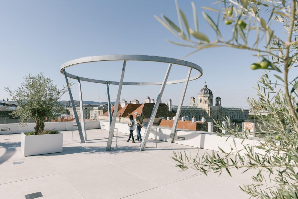 Vienna: Walking Tour of the MuseumsQuartier with Guide - The cultural terrace: when public space becomes part of the art