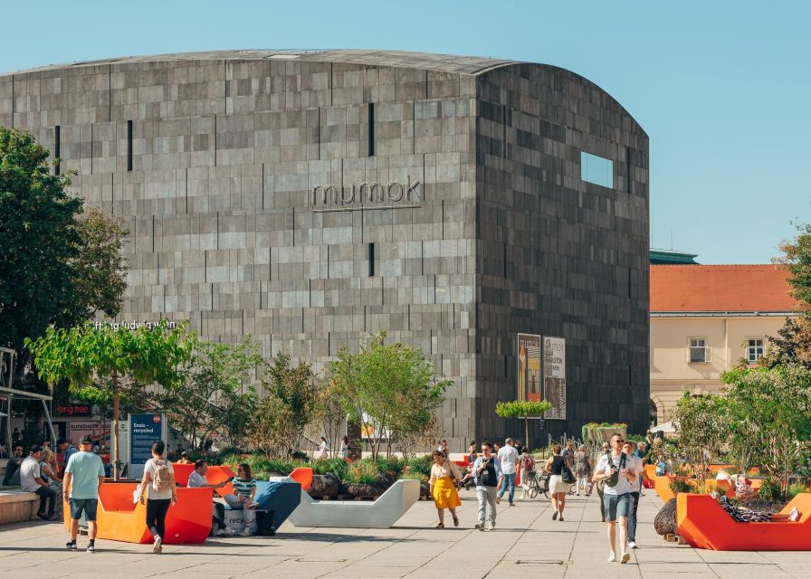 Vienna: Walking Tour of the MuseumsQuartier with Guide - Finding your starting point at MQ Point