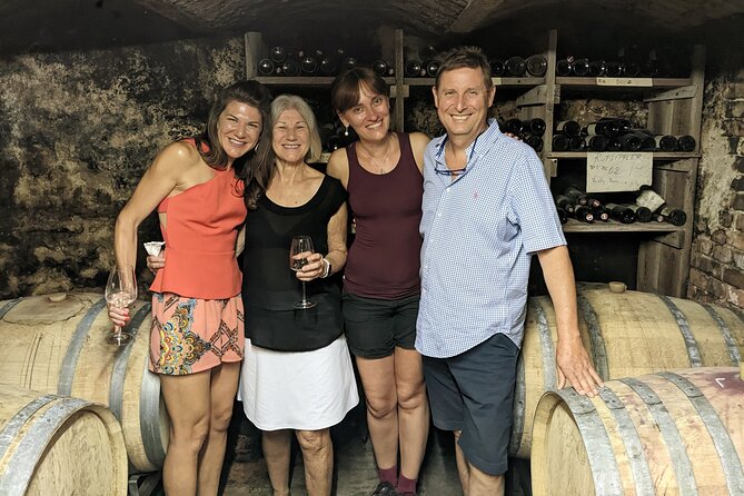 Vienna Woods Wine Tour - Wines, Vines & Good Times! - Stop 1 in Baden: Summer Viewpoints and Outdoor Tasting, Winter Monastic Wine