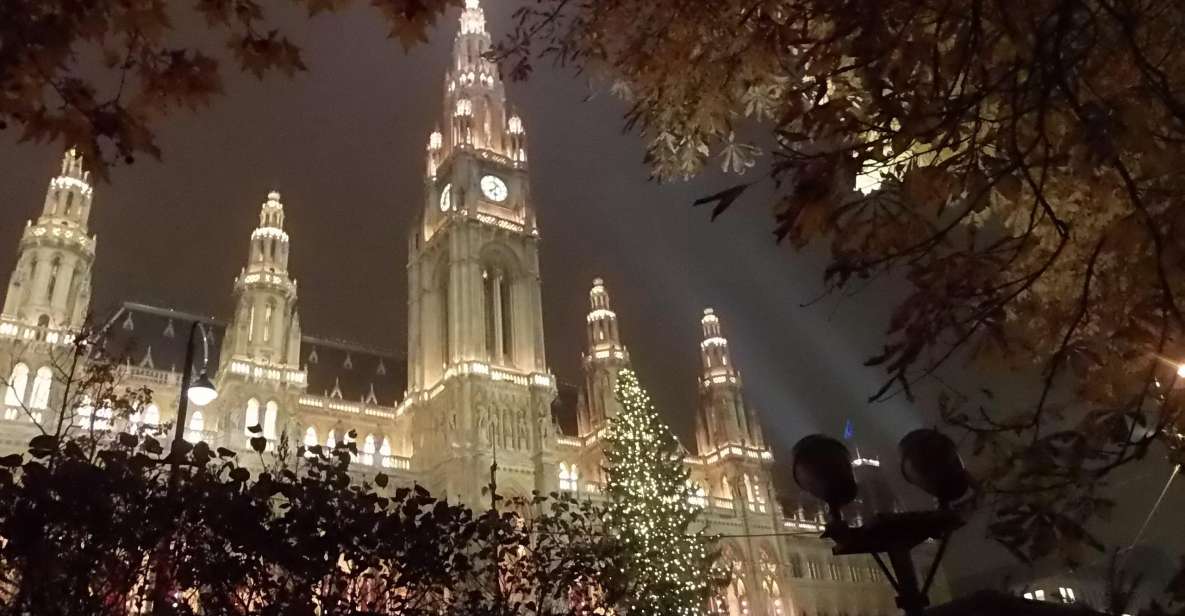 Wien: Tour with locals on the trails of the Christmas Tree - Starting at the Anker Clock and Getting Oriented Fast